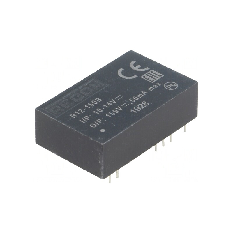 Convertor DC/DC 5W 10-14V la 92-200V DIP24 | Electronic-mag.ro | Componente Electronice