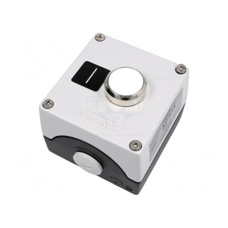 "Cutie de Comandă Metalică cu 1 Buton IP67 NO" | Electronic-mag.ro | Componente Electronice