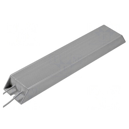 Rezistor bobinat cu radiator 22Ω 600W 30x60x335mm | Electronic-mag.ro | Componente Electronice
