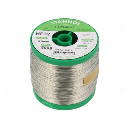 Sârmă de lipit fără plumb 0,5mm 0,5kg | Electronic-mag.ro | Componente Electronice