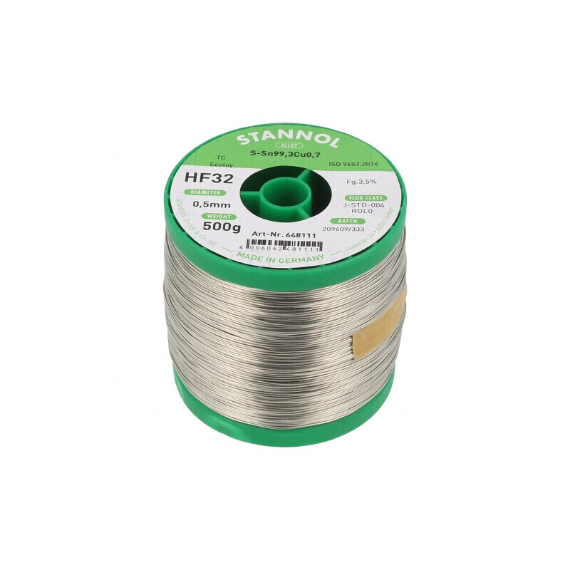 Sârmă de lipit fără plumb 0,5mm 0,5kg | Electronic-mag.ro | Componente Electronice
