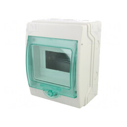 Carcasă pentru aparatură modulară IP65 gri deschis | Electronic-mag.ro | Componente Electronice