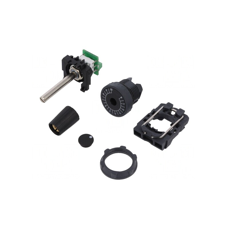 Potențiometru 22mm Harmony XB5 fără Iluminare IP66 | Electronic-mag.ro | Componente Electronice