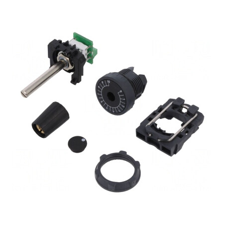 Potențiometru 22mm Harmony XB5 fără Iluminare IP66 | Electronic-mag.ro | Componente Electronice