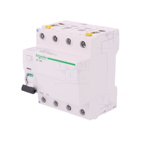 Întrerupător diferențial 40A 30mA 4P 400VAC | Electronic-mag.ro | Componente Electronice