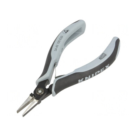 Clești plați ESD 130mm | Electronic-mag.ro | Componente Electronice