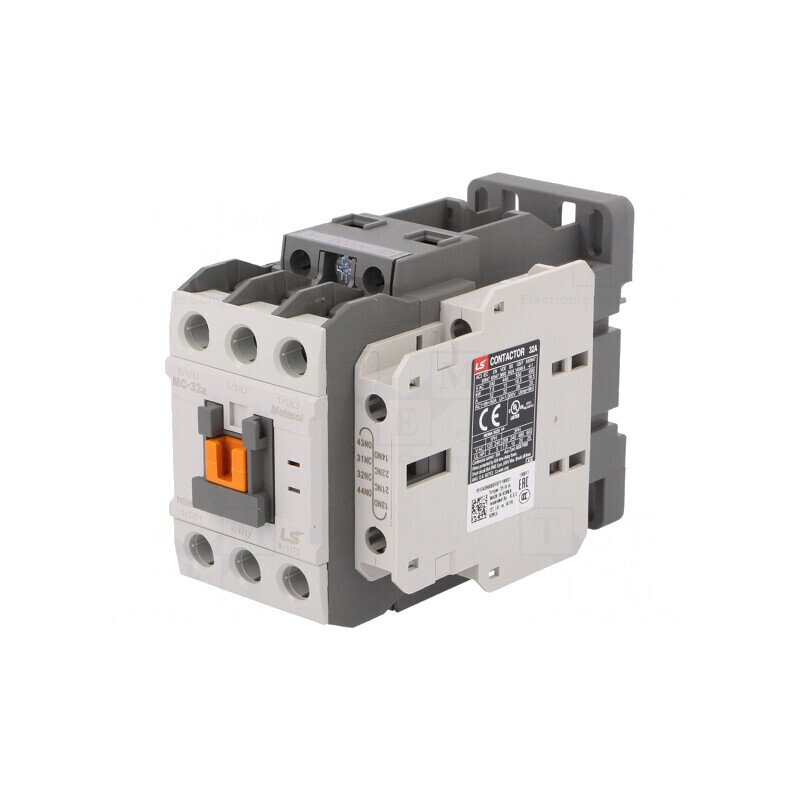 Contactor 3P 24VDC 32A NO NC | Electronic-mag.ro | Componente Electronice