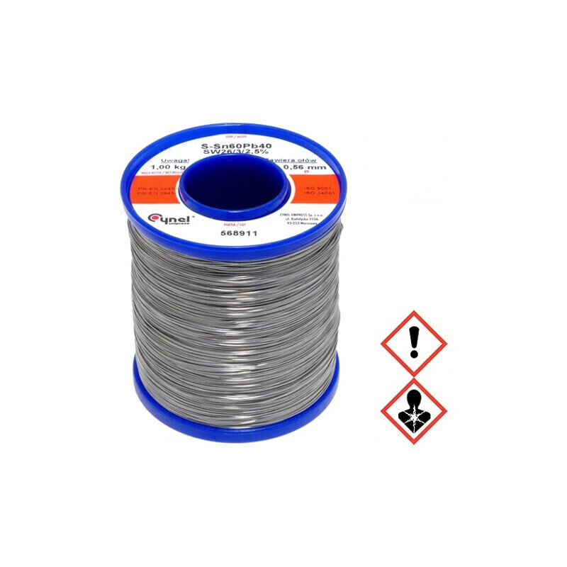 Sârmă de lipit 0,56mm 1kg cu plumb 190°C | Electronic-mag.ro | Componente Electronice Sârmă de lipit 0,56mm 1kg cu plumb 190°C | Electronic-mag.ro | Componente Electronice