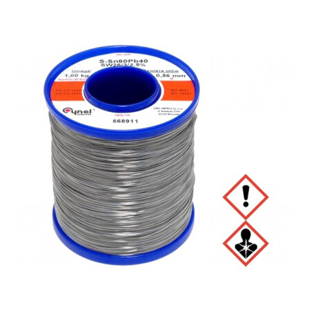 Sârmă de lipit 0,56mm 1kg cu plumb 190°C | Electronic-mag.ro | Componente Electronice