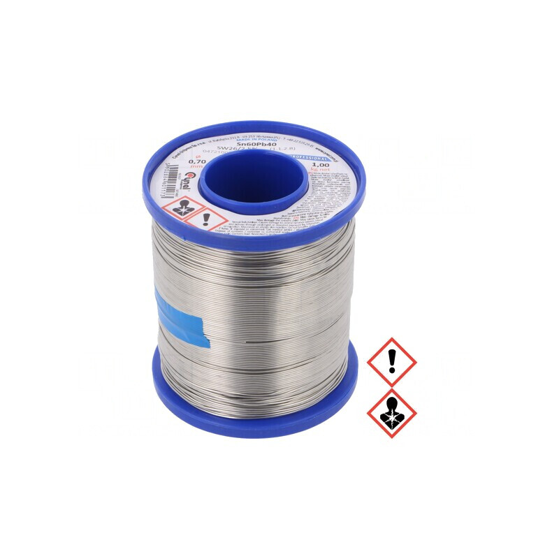 Sârmă de lipit 0,7mm 1kg cu plumb 190°C | Electronic-mag.ro | Componente Electronice Sârmă de lipit 0,7mm 1kg cu plumb 190°C | Electronic-mag.ro | Componente Electronice