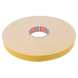 Bandă Dublu Adezivă Albă 25mm x 50m | Electronic-mag.ro | Componente Electronice