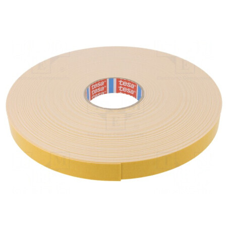 Bandă Dublu Adezivă Albă 25mm x 50m | Electronic-mag.ro | Componente Electronice