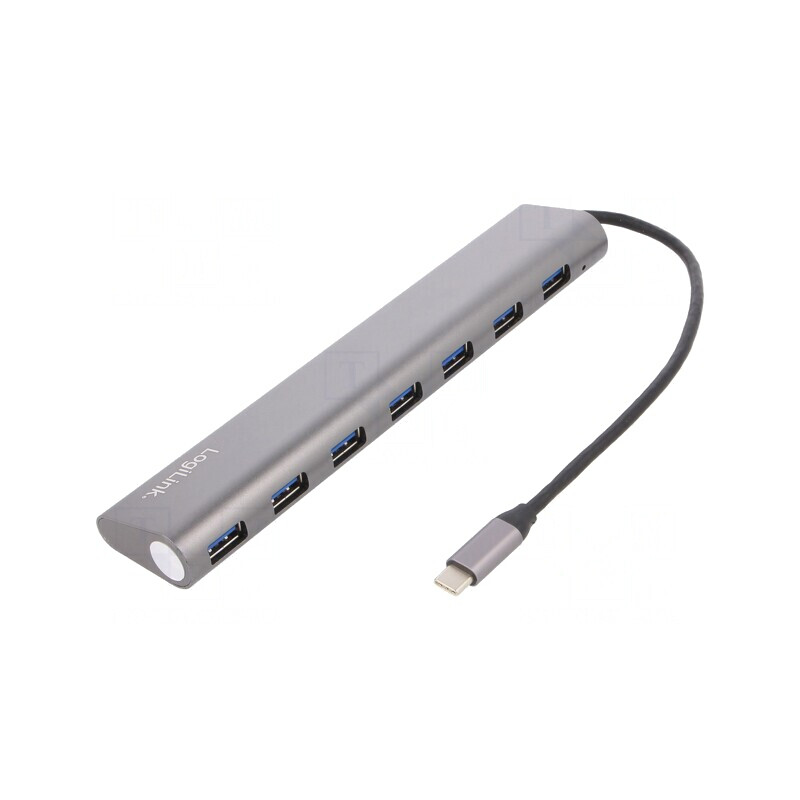 Hub USB C 7 Porturi 5Gbps | Electronic-mag.ro | Componente Electronice