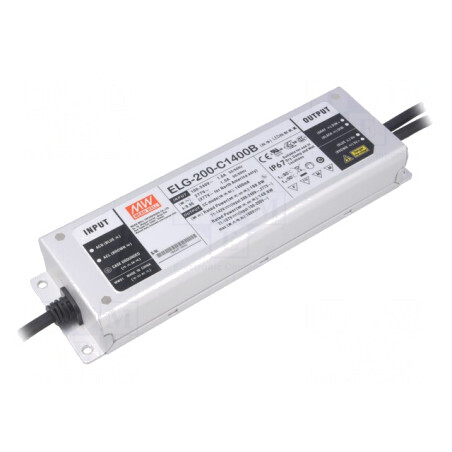 Alimentator LED 200W 1400mA 100-305VAC | Electronic-mag.ro | Componente Electronice