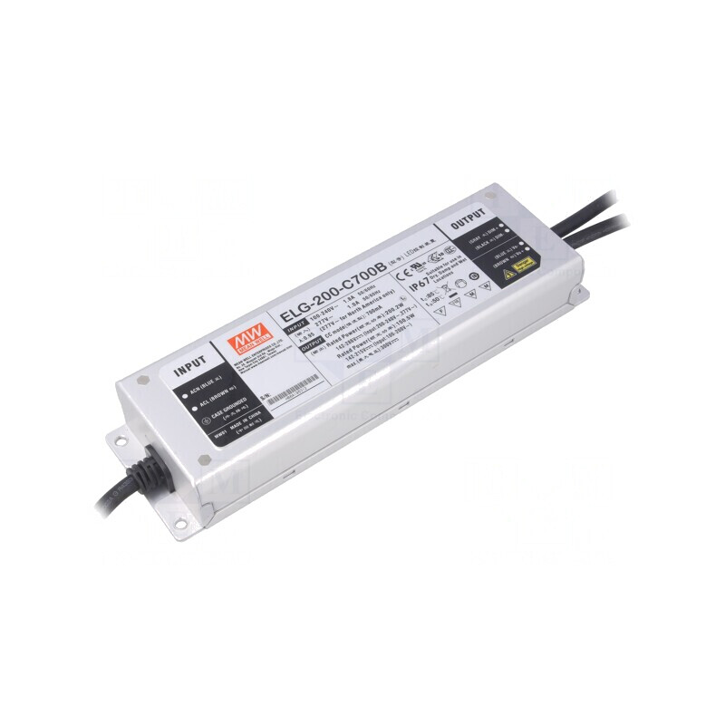 Alimentator LED 200W 700mA 100-305VAC ELG-200 | Electronic-mag.ro | Componente Electronice Alimentator LED 200W 700mA 100-305VAC ELG-200 | Electronic-mag.ro | Componente Electronice