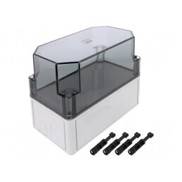 Carcasă Universală Policorbonat 110x180x165mm | Electronic-mag.ro | Componente Electronice