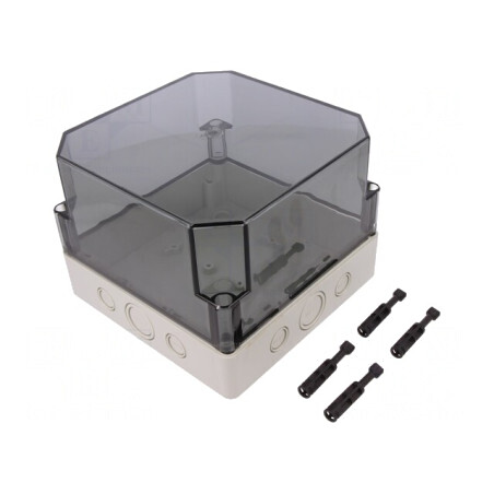 Carcasă Universală Polistiren 180x182x137mm | Electronic-mag.ro | Componente Electronice
