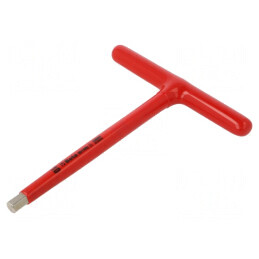 Cheie Imbus Izolată HEX 10mm cu Mâner T 200mm | Electronic-mag.ro | Componente Electronice
