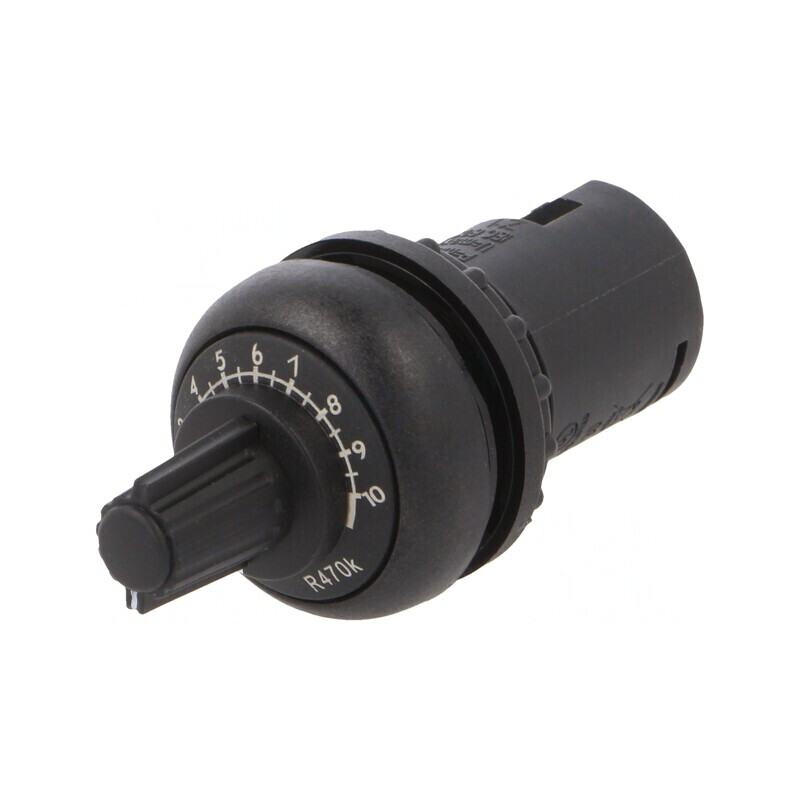 Potențiometru 470kΩ Ø22mm IP66 RMQ-Titan | Electronic-mag.ro | Componente Electronice