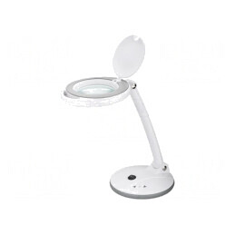 Lupă de masă LED 6W 6500K Ø100mm | Electronic-mag.ro | Componente Electronice