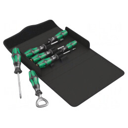 Set Şurubelniţe Phillips şi Plată Kraftform Plus cu Etui - 7 Buc. | Electronic-mag.ro | Componente Electronice