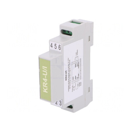 Adaptor de Semnale Analogice DIN 0-10V 24VDC | Electronic-mag.ro | Componente Electronice