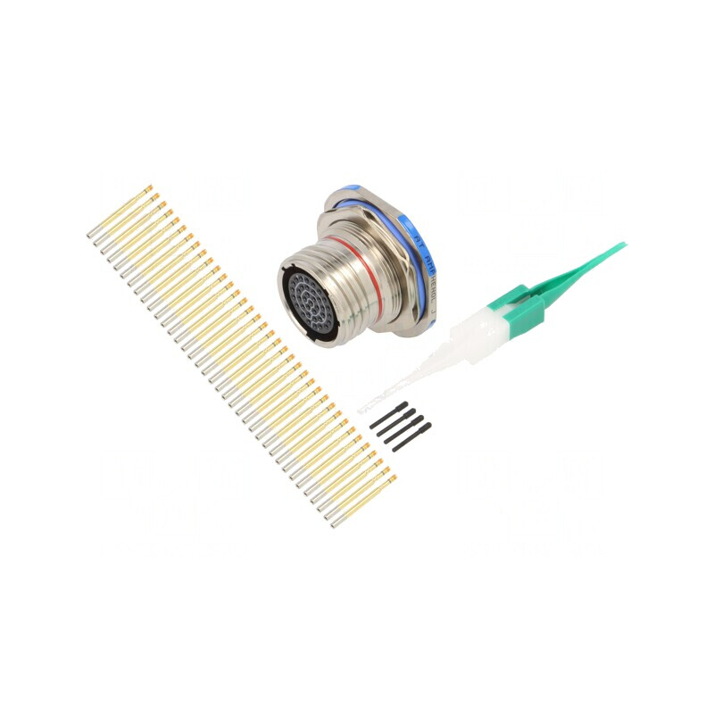Conector Militar Dimensiune 15 MIL-DTL-38999 Series III Mamă | Electronic-mag.ro | Componente Electronice