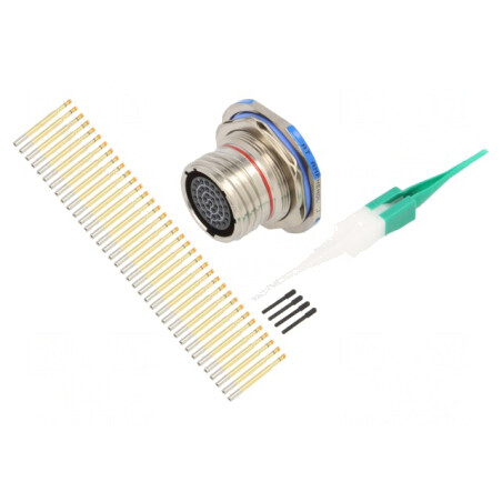 Conector Militar Dimensiune 15 MIL-DTL-38999 Series III Mamă | Electronic-mag.ro | Componente Electronice