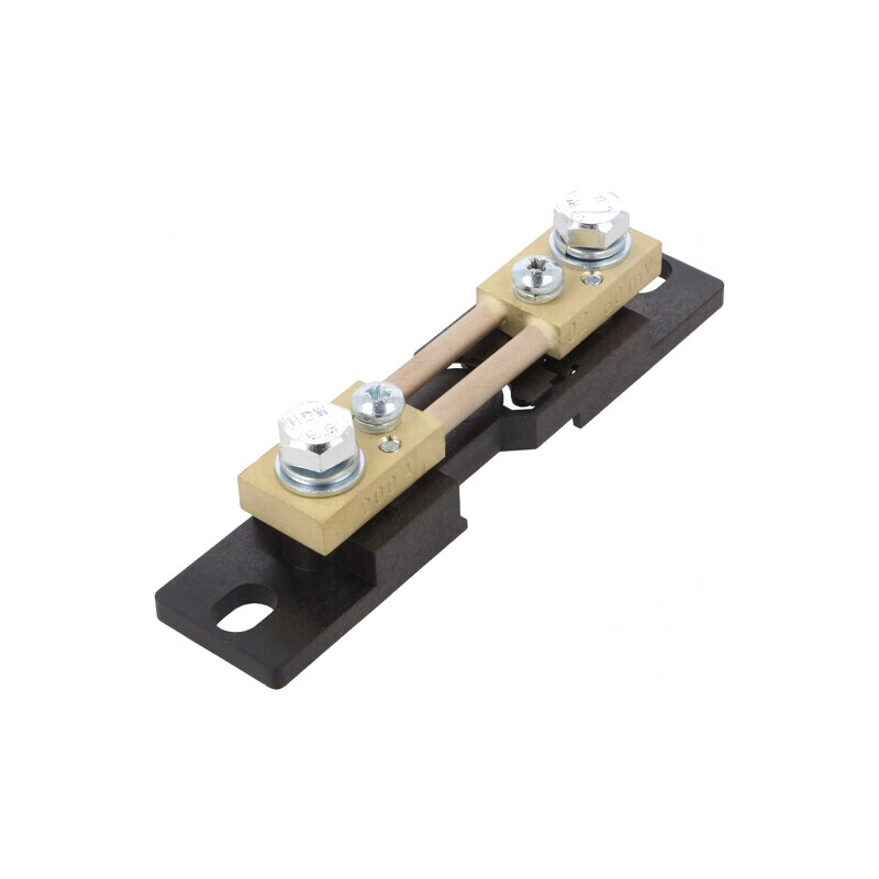 Şunt de curent 200A 60mV pentru şină DIN Clasa 0.2 | Electronic-mag.ro | Componente Electronice