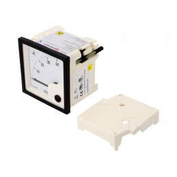 Ampermetru pe Panou DC 0-40A Clasa 1.5 72x72mm | Electronic-mag.ro | Componente Electronice