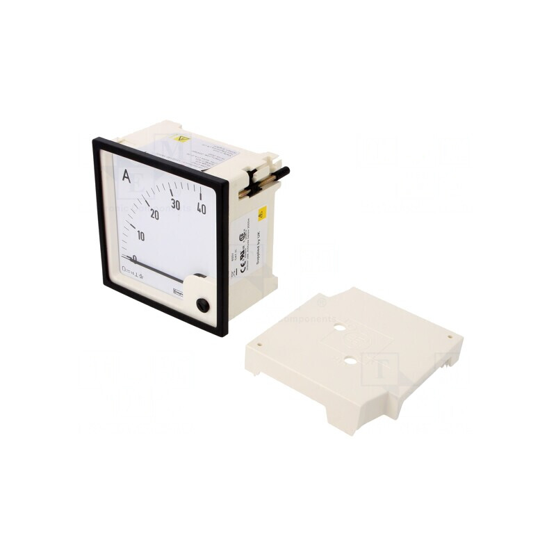 Ampermetru Panou DC 0-40A Clasa 1.5 96x96mm | Electronic-mag.ro | Componente Electronice Ampermetru Panou DC 0-40A Clasa 1.5 96x96mm | Electronic-mag.ro | Componente Electronice