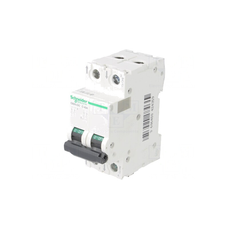 Întrerupător de Supracurent 500VDC 40A 2 Poli C | Electronic-mag.ro | Componente Electronice