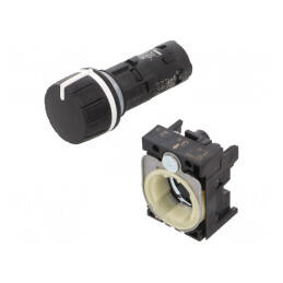 Potentiometru 22mm IP67 470kΩ SIRIUS ACT | Electronic-mag.ro | Componente Electronice