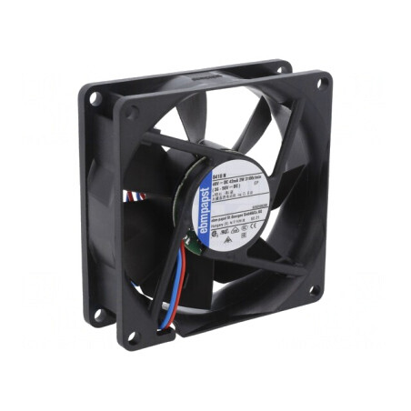 Ventilator Axial 48VDC 80x80x25mm 69m3/h 32dBA | Electronic-mag.ro | Componente Electronice