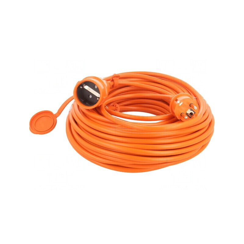 Prelungitor alimentare 30m portocaliu 3x1,5mm2 | Electronic-mag.ro | Componente Electronice