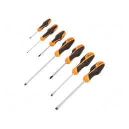 Set şurubelniţe Pozidriv și plate BETAGRIP 7buc. | Electronic-mag.ro | Componente Electronice