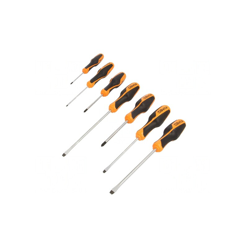 Set şurubelniţe Pozidriv și plate BETAGRIP 7buc. | Electronic-mag.ro | Componente Electronice