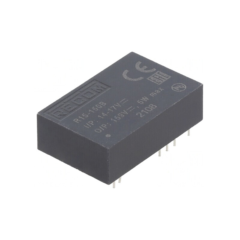 Convertor DC/DC 5W 14-17V la 92-200VDC DIP24 | Electronic-mag.ro | Componente Electronice