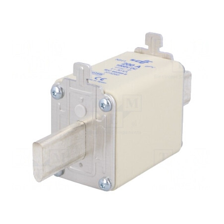 Siguranță gPV 200A 1000VDC NH1 Industrială Ceramică | Electronic-mag.ro | Componente Electronice