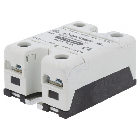 Releu Semiconductor 1-Fazat 25A 48-660VAC 4-32VDC | Electronic-mag.ro | Componente Electronice