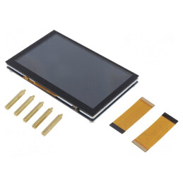 Afișaj LCD Grafic 800x480 5" Interfață DSI/I2C | Electronic-mag.ro | Componente Electronice