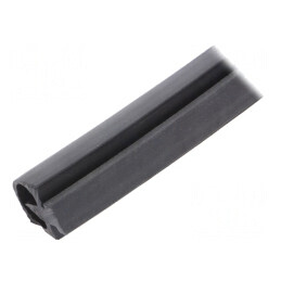 Bandă neagră cu buton standard 100m 230VAC 24VDC -20÷55°C | Electronic-mag.ro | Componente Electronice