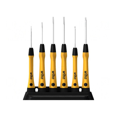Kit Șurubelnițe de Precizie ESD 6 Bucăți | Electronic-mag.ro | Componente Electronice