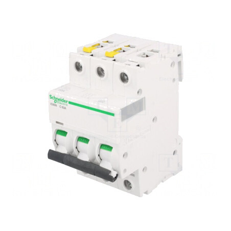 Întrerupător de Supracurent 400V 63A 3P C A9F04363 | Electronic-mag.ro | Componente Electronice