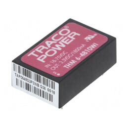 Convertor DC/DC 6W 18-75V la 3.3V 1800mA | Electronic-mag.ro | Componente Electronice