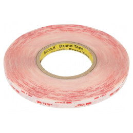 Bandă adezivă acrilică transparentă 12mm x 33m | Electronic-mag.ro | Componente Electronice