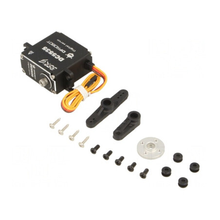 Servomecanism Digital Metalic 360° 4.8-7.4V | Electronic-mag.ro | Componente Electronice