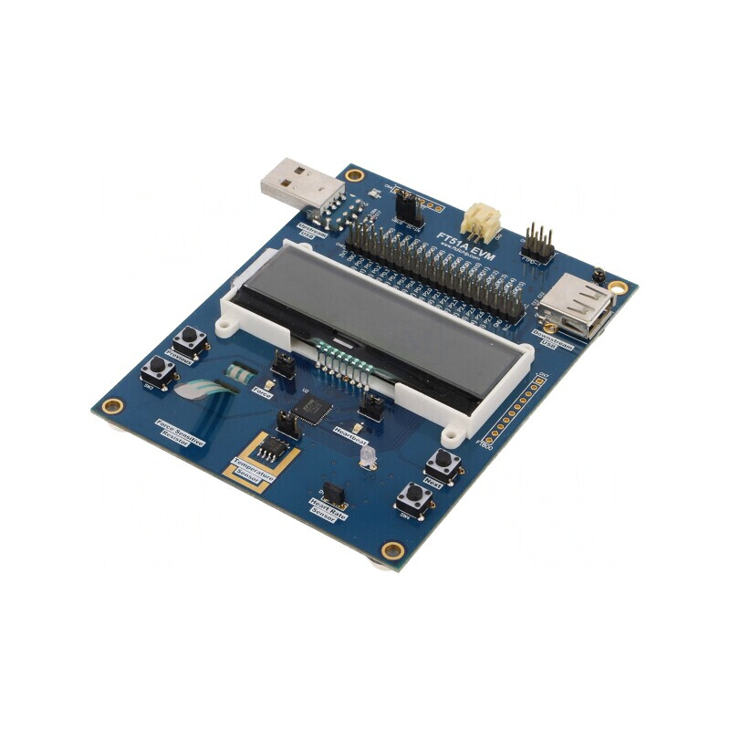 Kit Dezvoltare FTDI USB A x2 8051 FT51A-EVM | Electronic-mag.ro | Componente Electronice