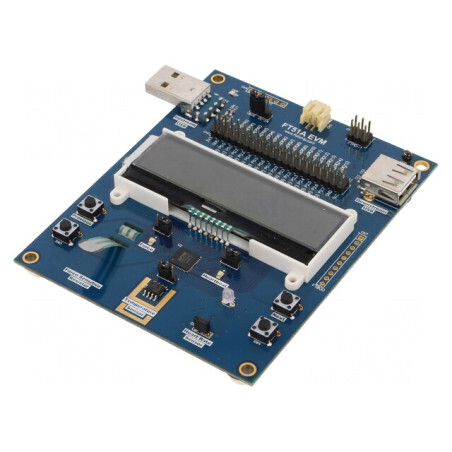 Kit Dezvoltare FTDI USB A x2 8051 FT51A-EVM | Electronic-mag.ro | Componente Electronice