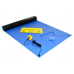 Kit Protecție Antistatică pentru Masă ESD 1.2m x 600mm | Electronic-mag.ro | Componente Electronice